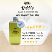 Gel tạo bọt bồn tắm JANUARY [Labbi] Bubble Gel
