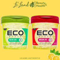 Gel tạo kiểu tóc Eco Style Olive Oil Nourishing Jar Hair Styling Gel 473ml của Mỹ