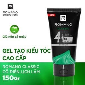 Gel tạo kiểu tóc Romano Classic 150g