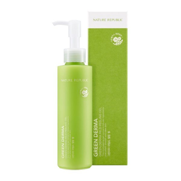 Gel tẩy da chết Nature Republic Green Derma Mild Peeling Gel 150ml