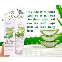 Gel Tẩy Tế Bào Chết Chiết Xuất Lô Hội Arrahan Pure Natural Clean Care Aloe Vera gel 180ml