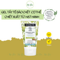 Gel tẩy tế bào chết cơ thể được chiết suất từ Hạnh nhân ngọt hữu cơ Coslys 150gr - Mỹ phẩm Organic - MiBio