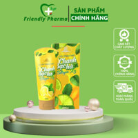 Gel Tẩy Tế Bào Chết Collagen X3 Chanh Bạc Hà Giúp Da Mịn Màng Giảm Thâm Mụn Mỹ Phẩm Đông Anh - 200ml