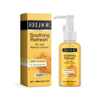 Gel tẩy trang EELHOE với nghệ, làm sạch da mặt, dưỡng ẩm nhẹ nhàng, balm tẩy trang tươi mát với nghệ