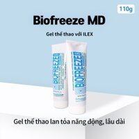 Gel thể thao Biofreeze MD với Gel làm mới lâu dài ILEX (110g) 4 oz