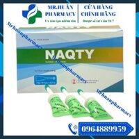 Gel thụt nhuận tràng người lớn NAQTY (Hộp 10 tube 6,25g) – Dùng trong trường hợp táo bón, chuẩn bị soi trực tràng