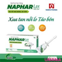 Gel thụt táo bón Naphar Lax Trẻ em, Tuýp 5gr [HỘP 06 TUÝP] - UMAMA