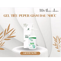 Gel tiêu massage giúp giảm đau nhức mỏi vài gáy xương khớp PEPPER 100ml