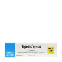 Gel tra mắt Liposic Eye Gel dùng thay thế nước mắt, điều trị khô mắt (tuýp 10g)