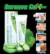 Gel trị bỏng, tái tạo da từ nha đam Burnova Gel Plus Thái Lan