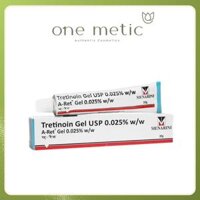 Gel trị mụn chống lão hoá Tretinoin USP 0.025% Ấn