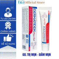 Gel trị mụn giảm thâm DERMATIDEM PLUS GEL 20g dưỡng ẩm da, trị mụn ẩn, mụn thâm E&G Beauty