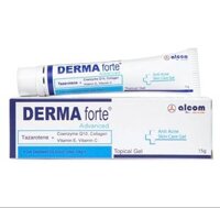 Gel Trị Mụn, Mờ Thâm Derma Forte Alcom Topical Gel 15g - Bản Advanced