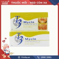 Gel trị mụn T3 Mycin | Tuýp 25g