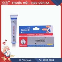 Gel trị ngứa, côn trùng cắn Remos IB | Tuýp 10g