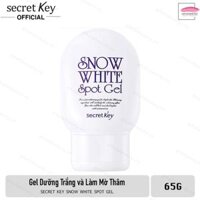 Gel trị thâm da và dưỡng trắng cơ thể Secret Key Snow White Spot Gel 65g