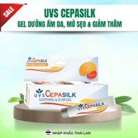 Gel UVS CEPASILK - Giúp Hỗ Trợ Làm Mờ Sẹo, Giảm Thâm -Tuýp/10g [Tặng kèm quà]