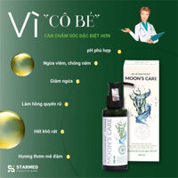 Gel vệ sinh phụ nữ MOON'S CARE chai 100ml chiết xuất thảo dược giúp vệ sinh, khử mùi hôi, hết nấm ngứa