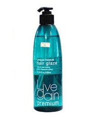 Gel vuốt tóc LiveGain Premium Hair Glaze 450ml, gel mềm, vuốt tóc tạo kiểu dưỡng cho tóc xoăn dành cho Nam và Nữ