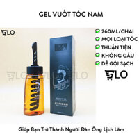 Gel Vuốt Tóc Nam Kèm Lược Cao Cấp Chai 260ml