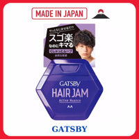 Gel vuốt tóc tạo kiểu cho nam giới GATSBY Hair Jam Active Nuance Nhật bản 110ml - Ship từ Nhật Bản