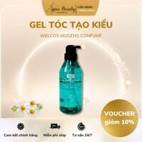 Gel vuốt tóc Welcos Mugens Confume Speed Hair, tăng độ cứng, giữ nếp lâu dài cho mái tóc 400ml