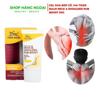 Gel xoa bóp cổ và vai Tiger Balm Neck & Shoulder Rub Boost 50g