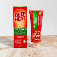 Gel xoa bóp giảm đau Mentholatum Deep Heat Low Odour 100g