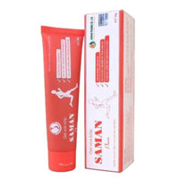 Gel Xoa Bóp Saman, dùng cho người bị đau mỏi cổ, đau nhức xương khớp
