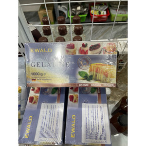Gelatin lá Ewald hộp 1kg