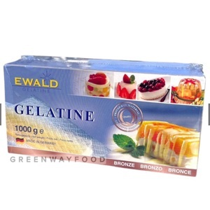 Gelatin lá Ewald hộp 1kg