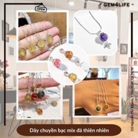 [GEM4LFE] Dây chuyền bạc măt đa - Gem4life