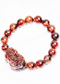 Gembank Vòng Tay Tỳ Hưu Opal Mắt Hổ Tự Nhiên 10MM