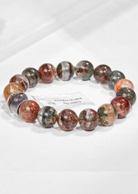 Gembank Vòng Tay Ưu Linh Ngũ Sắc 12MM Kèm Giấy Kiểm Định PNJ