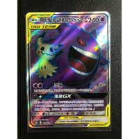 Gengar & Mimikyu GX CSM2bC 162 / 150 SR Pokemon Sun & Moon Thẻ Trung Quốc NM