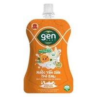 Gennest Nước Yến Sữa Trẻ Em Hương Cam