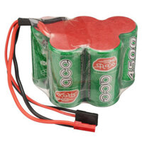 Gens ACE 6V 4500mAh NiMH Battery JST Futaba Plug for RC Radio Transmitter Receiver Servo TX
