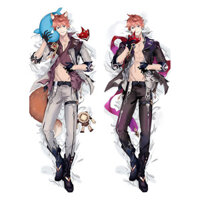 Genshin Impact Tartaglia Dakimakura Waifu Vỏ Gối In Hình 2 Mặt Anime Gối Ôm Thân Đệm Quà Tặng Otaku