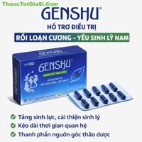 GENSHU – Hỗ Trợ Điều Trị Rối Loạn Cương, Yếu Sinh Lý Nam Từ Thảo Dược