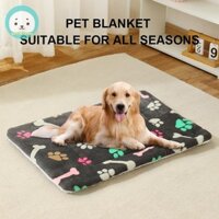 Gent Chó Giường Dày Thảm Thú Cưng Mèo Mềm Thoáng Khí Miếng Lót Chăn Nhà Có Thể Giặt Thảm Mùa Đông Ấm Áp Cho Thú Cưng Ngủ Giường Nệm Đồ Dùng Cho Thú Cưng EN
