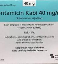 Gentamicin Kabi 40mg/ml