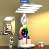 GENUO Đèn học tích điện,Với ánh sáng không khí LED, pin tích hợp 3200mAh, có thể được sạc 3-4h