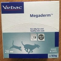 Geo dinh dưỡng Megaderm dành cho chó mèo