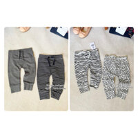 [Geor Authentic - Ảnh thật] Set 2 quần jogger cotton thun Baby