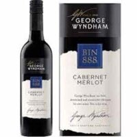 George Wyndham Bin 888 Cabernet Merlot Úc 14%vol chai 750ml