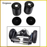 Gepnoo 1 Cặp Vỏ bảo vệ động cơ ván trượt điện bằng thép không gỉ, Ván trượt cho động cơ 6065 6374