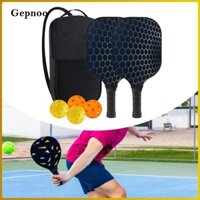 Gepnoo Bộ 2 Mái Chèo Huấn Luyện Chuyên Nghiệp Với 2 Vợt 4 Quả Bóng Dưa Thực Hành Sợi Thủy Tinh