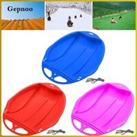 Gepnooo Di Động Tuyết Sled Hạng Nặng Trẻ Em Xuống dốc Sledge Đồ Chơi Ván Trượt Tuyết Cỏ