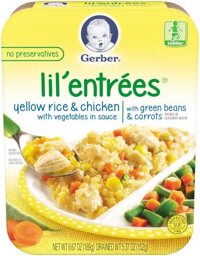 Gerber+Graduates+Lil+Entrees%2c+Yellow+Rice+with+Chicken+Vegetables%2c+6.67+OZ