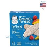 Gerber Snacks for Baby Teethers Mango Raspberry